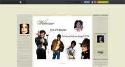 Desktop Screenshot of michaeljacksonangel1958.skyrock.com