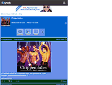 Tablet Screenshot of chippendales08.skyrock.com