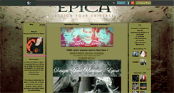 Desktop Screenshot of designyouruniverse-epica.skyrock.com