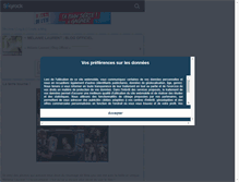 Tablet Screenshot of melaniexlaurent.skyrock.com