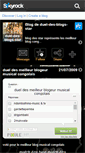 Mobile Screenshot of duel-des-blogs-star.skyrock.com