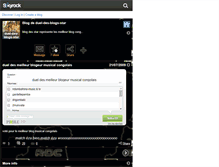 Tablet Screenshot of duel-des-blogs-star.skyrock.com