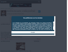 Tablet Screenshot of noralya.skyrock.com