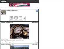 Tablet Screenshot of chasseur36300.skyrock.com