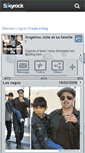 Mobile Screenshot of angie-jolie-life.skyrock.com