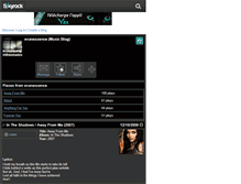 Tablet Screenshot of evanescence-intheshadow.skyrock.com