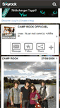 Mobile Screenshot of camp-rock-usa.skyrock.com