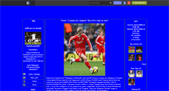 Desktop Screenshot of football-news2009.skyrock.com