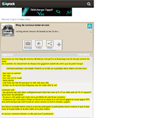 Tablet Screenshot of concour-boter-et-com.skyrock.com