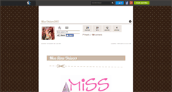 Desktop Screenshot of miss-univers2012.skyrock.com