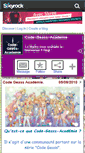 Mobile Screenshot of code-geass-academie.skyrock.com