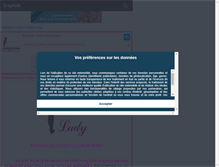 Tablet Screenshot of ladyviedegalere.skyrock.com
