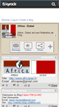 Mobile Screenshot of africa-dubai.skyrock.com