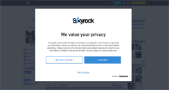 Desktop Screenshot of perfectforyou.skyrock.com