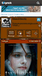 Mobile Screenshot of edward-eternity.skyrock.com