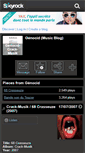 Mobile Screenshot of genocid-crack-musik.skyrock.com