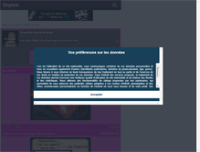 Tablet Screenshot of la-petite-cherie-andrea.skyrock.com
