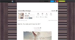 Desktop Screenshot of comme-elles-chronique.skyrock.com