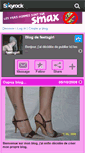 Mobile Screenshot of feetsgirl.skyrock.com