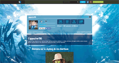 Desktop Screenshot of cappucine180.skyrock.com