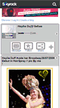 Mobile Screenshot of haylie-0nline.skyrock.com