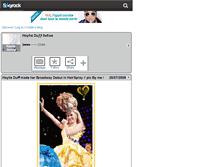 Tablet Screenshot of haylie-0nline.skyrock.com