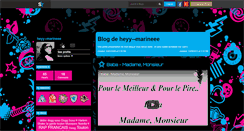 Desktop Screenshot of heyy--marineee.skyrock.com
