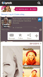 Mobile Screenshot of candice--accola.skyrock.com