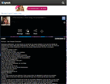 Tablet Screenshot of cookiecream2.skyrock.com