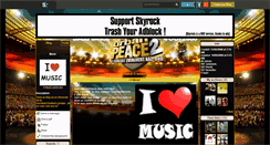 Desktop Screenshot of music-4ever-life.skyrock.com