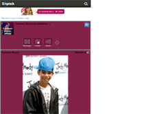 Tablet Screenshot of cameron-boyce-official.skyrock.com