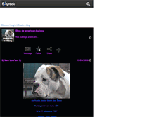 Tablet Screenshot of american-bulldog.skyrock.com