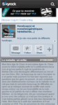 Mobile Screenshot of handicap-maladie.skyrock.com