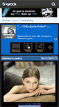 Mobile Screenshot of clemence-p0esy.skyrock.com
