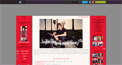 Desktop Screenshot of justinbxannuairexstory.skyrock.com