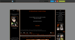 Desktop Screenshot of ecorchee-mais-libre.skyrock.com
