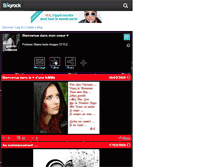 Tablet Screenshot of gothik-loveuse.skyrock.com