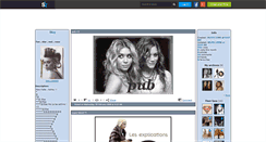 Desktop Screenshot of mary-kate83.skyrock.com