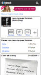 Mobile Screenshot of jjg-musique.skyrock.com