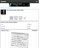 Tablet Screenshot of jjg-musique.skyrock.com