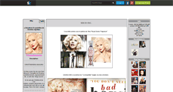 Desktop Screenshot of christinamaria-aguilera.skyrock.com