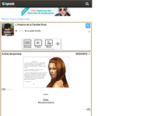 Tablet Screenshot of farol-family-sims3.skyrock.com