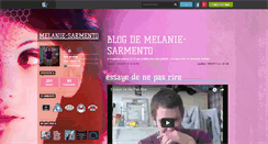 Desktop Screenshot of melanie-sarmento.skyrock.com