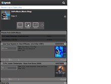 Tablet Screenshot of dope-music.skyrock.com
