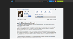 Desktop Screenshot of johnchristopherdepp-ii.skyrock.com