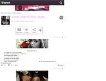 Tablet Screenshot of caroline-privee.skyrock.com