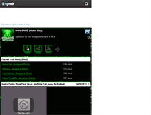 Tablet Screenshot of amalgame-officieux.skyrock.com