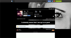 Desktop Screenshot of glow.skyrock.com