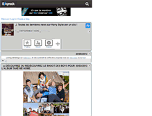 Tablet Screenshot of harrys-styles.skyrock.com