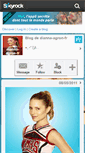 Mobile Screenshot of dianna-agron-fr.skyrock.com